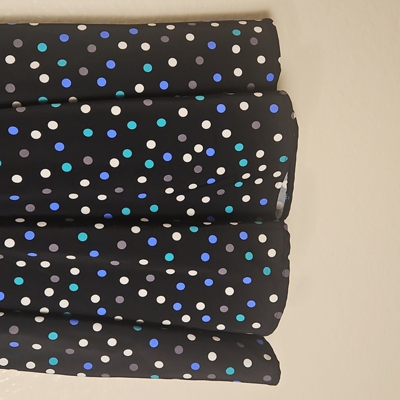 Black Polka Dot Swimdress Tankini Style One-Piece – Size 12 - Picture 9 of 11